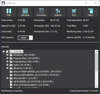 SsdReady screenshot