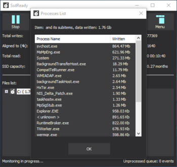SsdReady screenshot 2