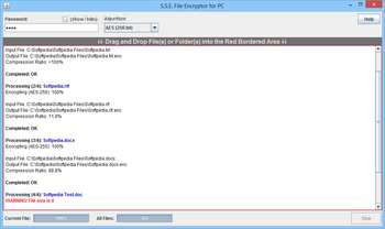 S.S.E. File Encryptor screenshot