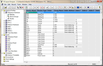 SSI Model Railway Control System screenshot