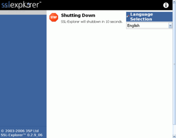 SSL-Explorer Community Edition screenshot 3