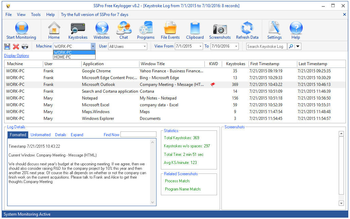 SSPro Free Keylogger screenshot 3