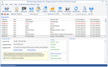 SSPro Free Program Monitor screenshot 2