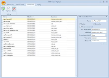 SSRS Report Deployer screenshot 3