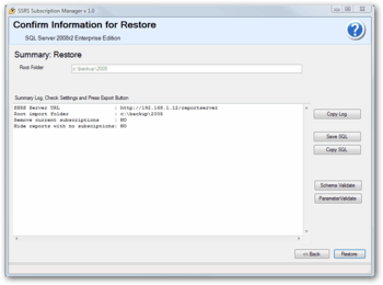 SSRS Subscription Manager screenshot 3