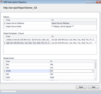 SSRS Subscription Manager Pro screenshot