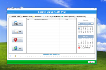 SSuite CleverNote PIM Portable screenshot 4