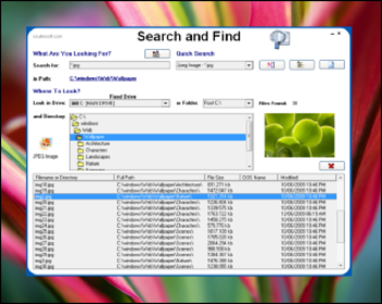 SSuite Desktop Search Engine screenshot