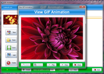 SSuite Gif Animator screenshot