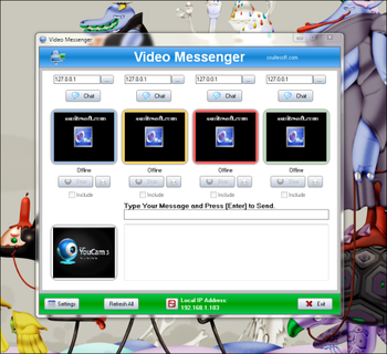 SSuite IM Video Chat screenshot