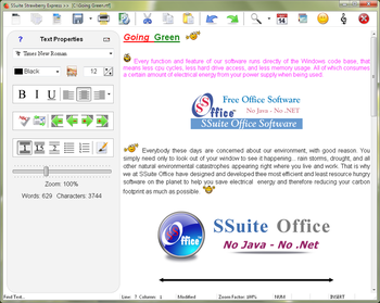 SSuite Lemon Juice screenshot