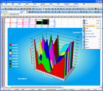SSuite Office - Accel Spreadsheet screenshot