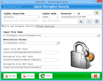 SSuite Office - Agnot Strongbox Security screenshot