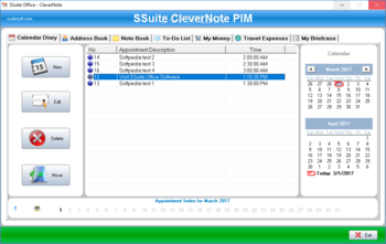 SSuite Office - CleverNote PIM Portable screenshot