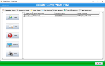 SSuite Office - CleverNote PIM Portable screenshot 6