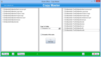 SSuite Office - Copy Master screenshot