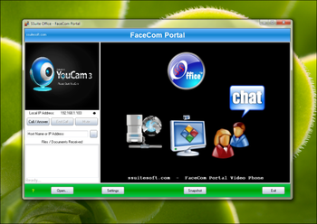 SSuite Office - FaceCom Portal screenshot