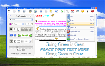 SSuite Office - QT Writer Express screenshot