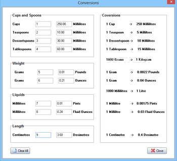 SSuite Office - Recipe Organiser screenshot 3
