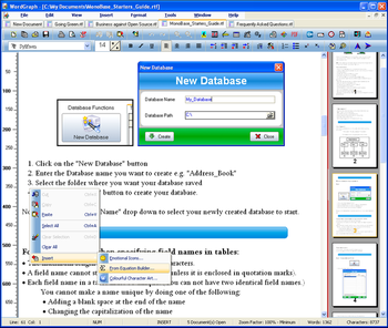 SSuite Office WordGraph screenshot