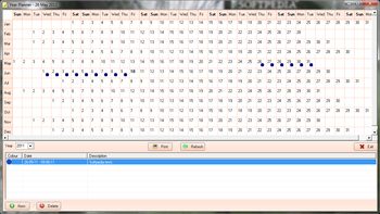 SSuite Office - Year and Day Planner Portable screenshot