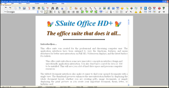 SSuite OmegaOffice HD+ screenshot