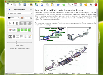 SSuite QT Writer Express screenshot