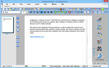 SSuite WordGraph Editor screenshot