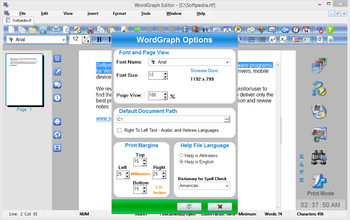 SSuite WordGraph Editor screenshot 11
