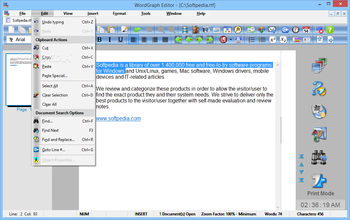 SSuite WordGraph Editor screenshot 3