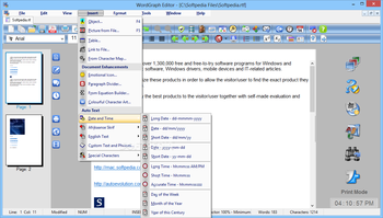 SSuite WordGraph Portable screenshot 5