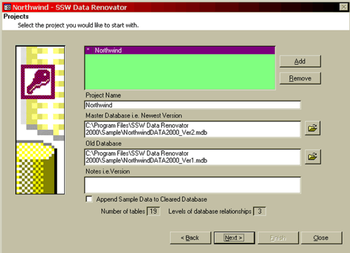 SSW Data Renovator 2000 screenshot 2