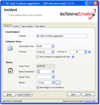 SSW eXtreme Emails! screenshot 2