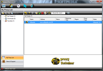 ST Proxy Switcher screenshot