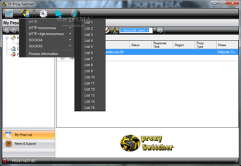 ST Proxy Switcher screenshot 3