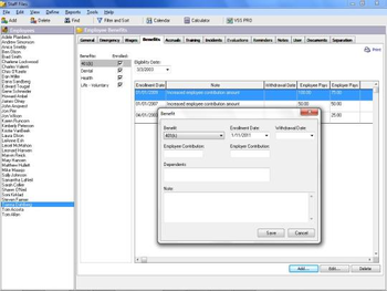 Staff Files screenshot 2