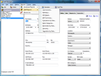 Staff Manager screenshot 5