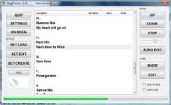 StageTracker screenshot