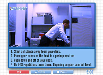 StandApp screenshot