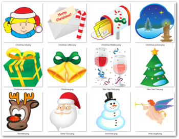 Standard Christmas Icons screenshot