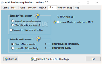 STANDARD Codecs screenshot 5