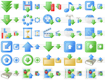 Standard Download Icons screenshot