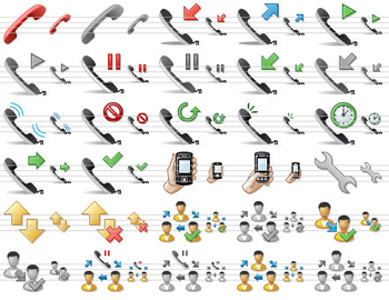 Standard Telephone Icons screenshot