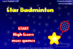 Star Badminton screenshot