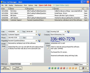Star Call Manager screenshot 2