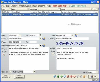 Star Call Manager screenshot 3