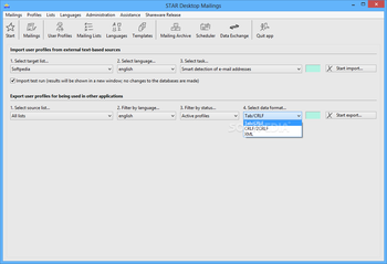 STAR Desktop Mailings screenshot 16