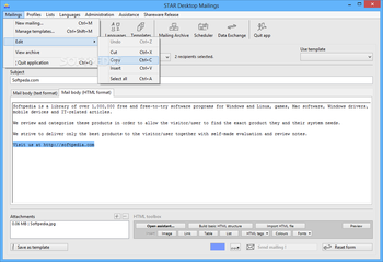 STAR Desktop Mailings screenshot 17