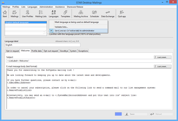 STAR Desktop Mailings screenshot 6