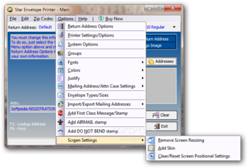 Star Envelope Printer Pro screenshot 5